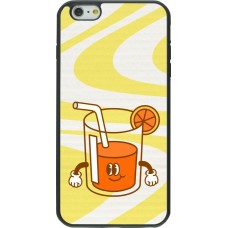 iPhone 6 Plus / 6s Plus Case Hülle - Silikon schwarz Summer drink 2026