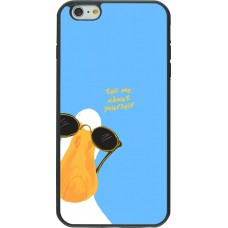 iPhone 6 Plus / 6s Plus Case Hülle - Silikon schwarz Tell me about yourself Summer 2026