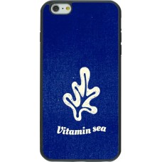 iPhone 6 Plus / 6s Plus Case Hülle - Silikon schwarz Vitamin sea Summer 2026