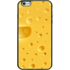 iPhone 6 Plus / 6s Plus Case Hülle - Silikon schwarz  Nationalfeiertag Schweiz Cheese