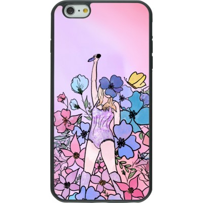 Coque iPhone 6 Plus / 6s Plus - Silicone rigide noir Taylor Swift Sketch - Pink