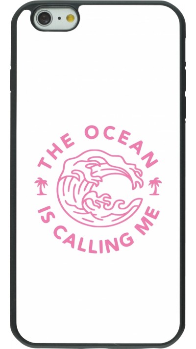 Coque iPhone 6 Plus / 6s Plus - Silicone rigide noir The Ocean is calling me