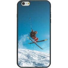 Coque iPhone 6 Plus / 6s Plus - Silicone rigide noir Winter 22 Ski Jump