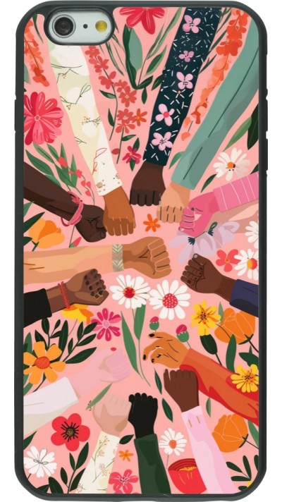 iPhone 6 Plus / 6s Plus Case Hülle - Silikon schwarz Womens day 2026 8