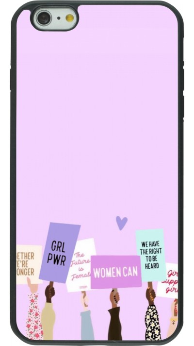 iPhone 6 Plus / 6s Plus Case Hülle - Silikon schwarz Womens day 2026 9