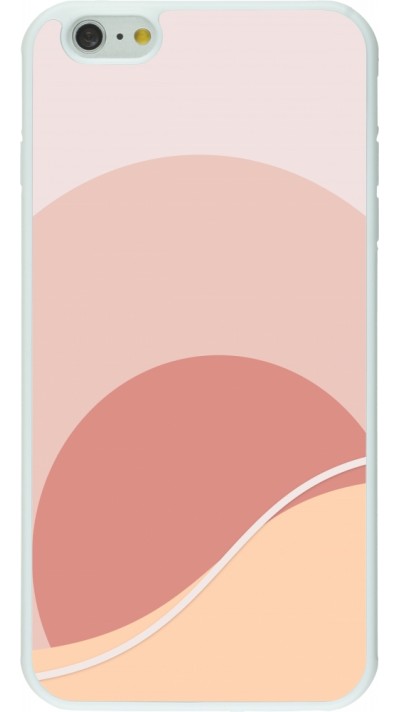 Coque iPhone 6 Plus / 6s Plus - Silicone rigide blanc Autumn 22 abstract sunrise