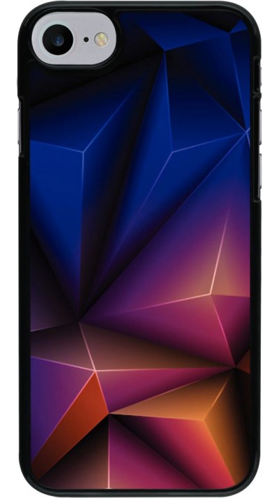 Coque iPhone 7 / 8 / SE (2020, 2022) - Abstract Triangles 