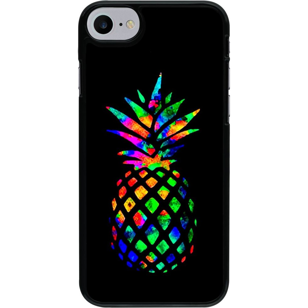 Hülle iPhone 7 / 8 / SE (2020, 2022) - Ananas Multi-colors