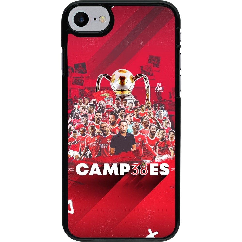 Coque iPhone 7 / 8 / SE (2020, 2022) - Benfica Campeoes 2023