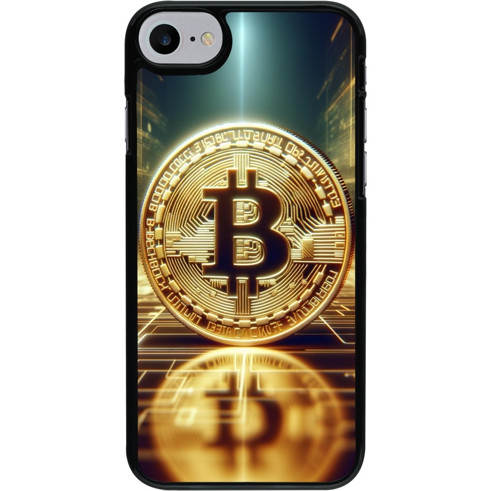 iPhone 7 / 8 / SE (2020, 2022) Case Hülle - Bitcoin Stehen