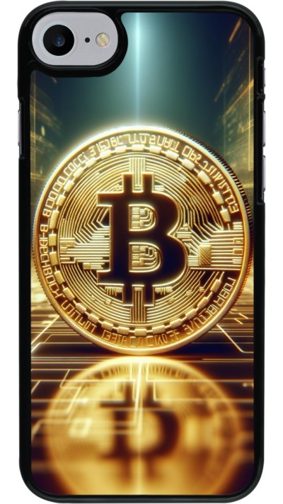 iPhone 7 / 8 / SE (2020, 2022) Case Hülle - Bitcoin Stehen