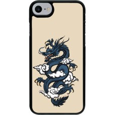 iPhone 7 / 8 / SE (2020, 2022) Case Hülle - Blue Dragon Tattoo