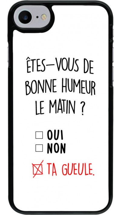 Hülle iPhone 7 / 8 / SE (2020, 2022) - Bonne humeur matin