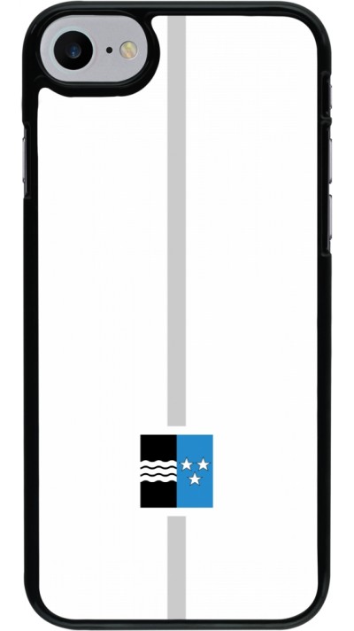 Coque iPhone 7 / 8 / SE (2020, 2022) - Canton AG blanc