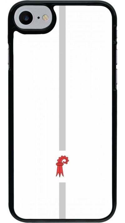 iPhone 7 / 8 / SE (2020, 2022) Case Hülle - Kanton BL weiss