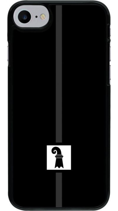 iPhone 7 / 8 / SE (2020, 2022) Case Hülle - Kanton BS schwarz