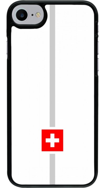 iPhone 7 / 8 / SE (2020, 2022) Case Hülle - Kanton CH weiss