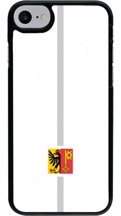 iPhone 7 / 8 / SE (2020, 2022) Case Hülle - Kanton GE weiss