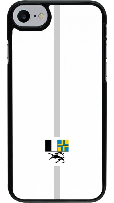 iPhone 7 / 8 / SE (2020, 2022) Case Hülle - Kanton GR weiss