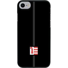 iPhone 7 / 8 / SE (2020, 2022) Case Hülle - Kanton JU schwarz