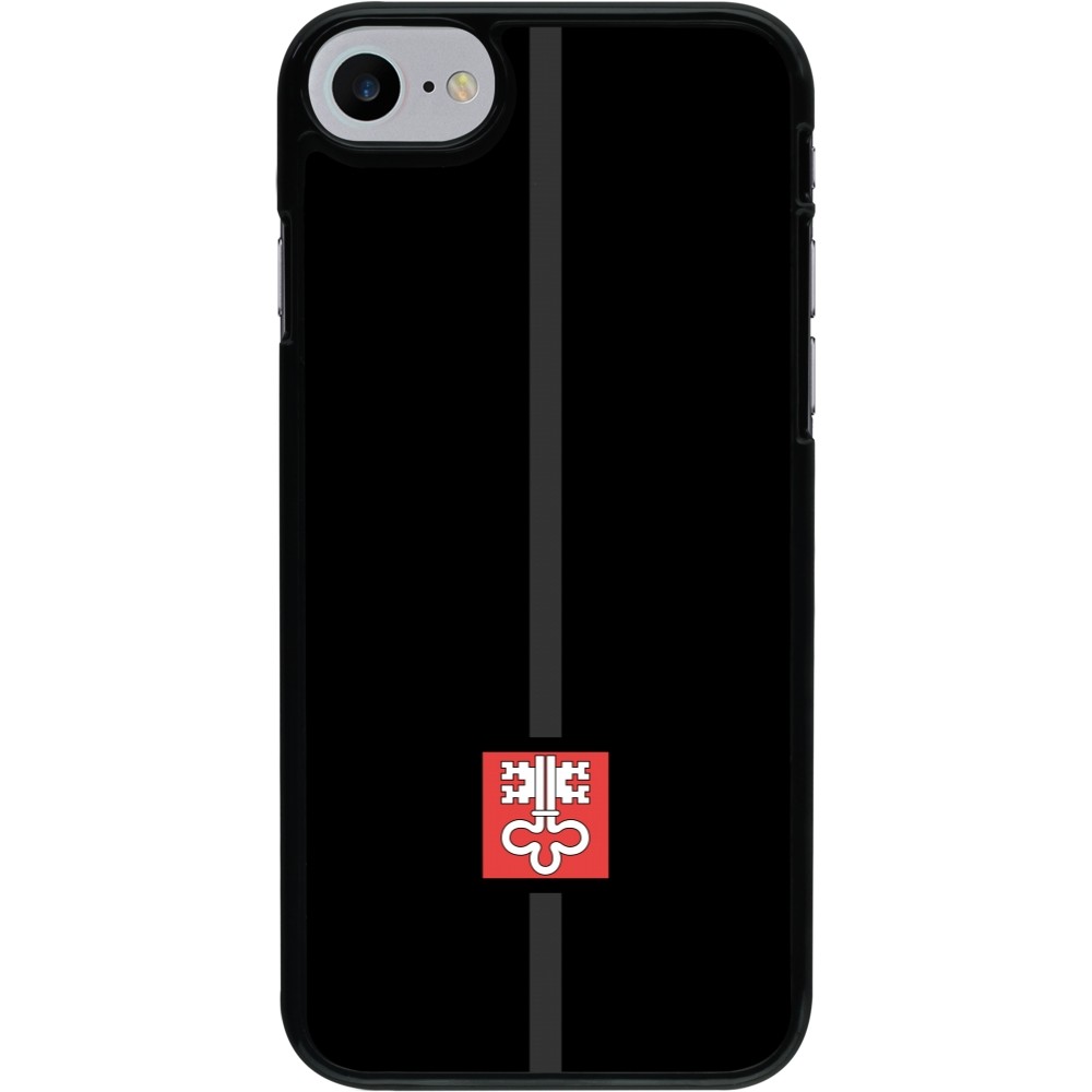 iPhone 7 / 8 / SE (2020, 2022) Case Hülle - Kanton NW schwarz