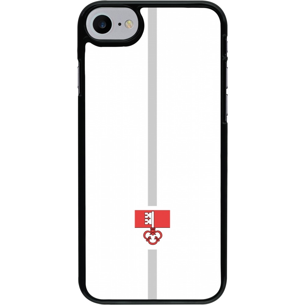 iPhone 7 / 8 / SE (2020, 2022) Case Hülle - Kanton OW weiss
