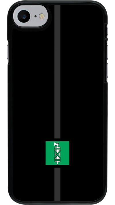 iPhone 7 / 8 / SE (2020, 2022) Case Hülle - Kanton SG schwarz