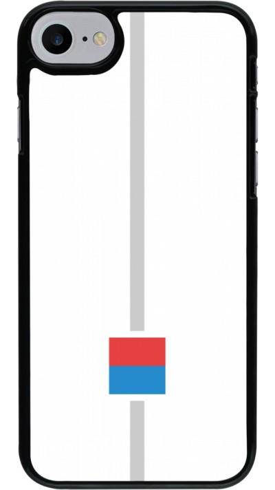 iPhone 7 / 8 / SE (2020, 2022) Case Hülle - Kanton TI weiss