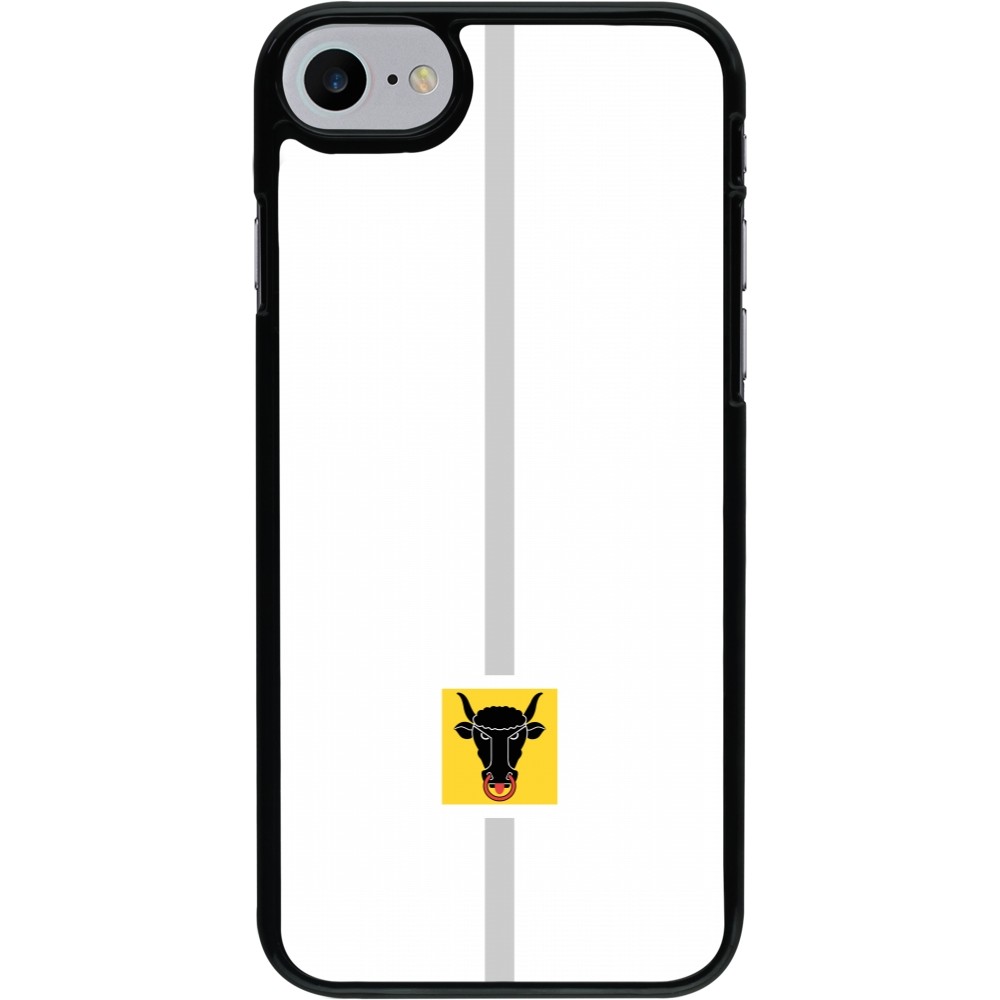 iPhone 7 / 8 / SE (2020, 2022) Case Hülle - Kanton UR weiss