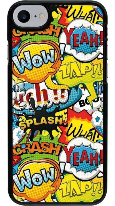 Coque iPhone 7 / 8 / SE (2020, 2022) - Cartoons slogans