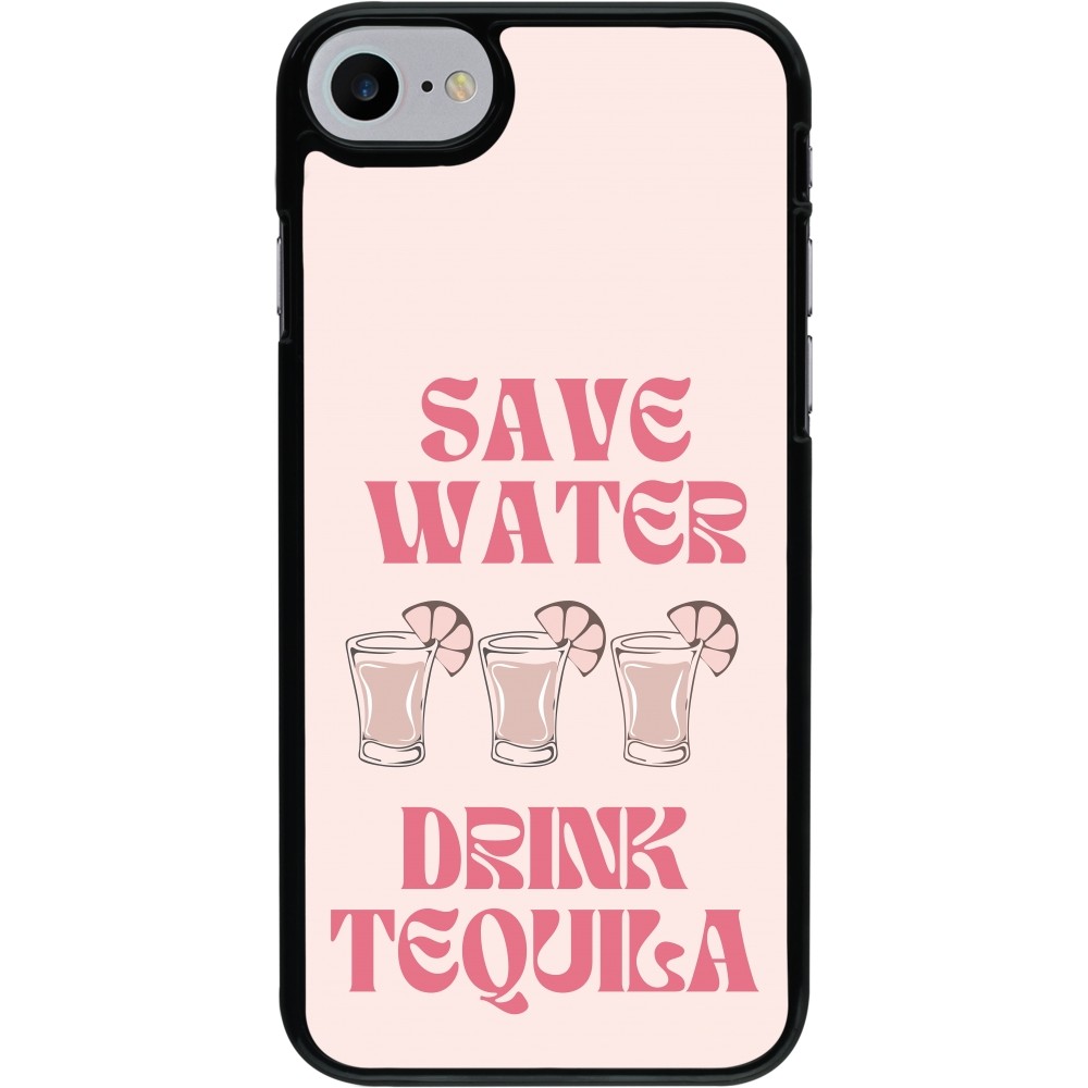 iPhone 7 / 8 / SE (2020, 2022) Case Hülle - Cocktail Save Water Drink Tequila