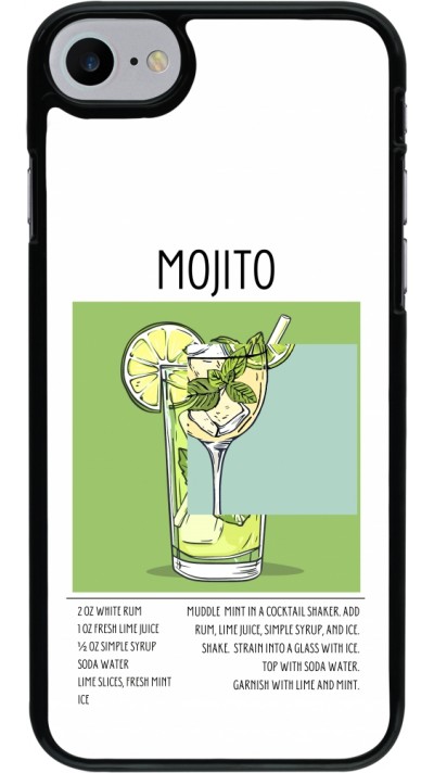 iPhone 7 / 8 / SE (2020, 2022) Case Hülle - Cocktail Rezept Mojito