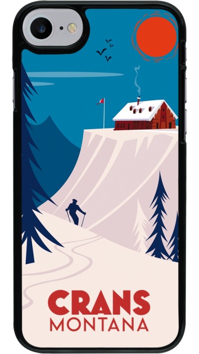 Coque iPhone 7 / 8 / SE (2020, 2022) - Crans-Montana Cabane