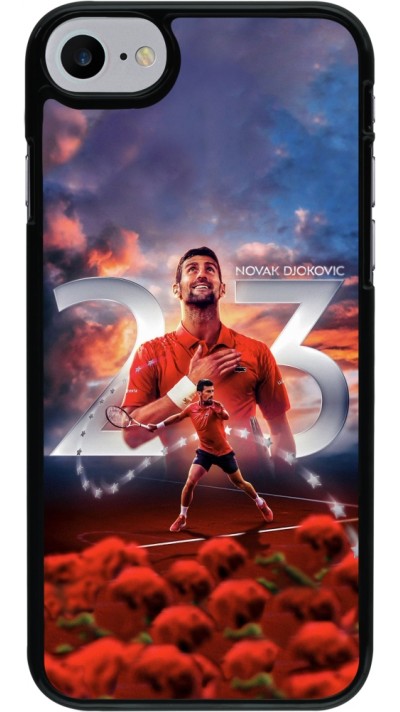 Coque iPhone 7 / 8 / SE (2020, 2022) - Djokovic 23 Grand Slam