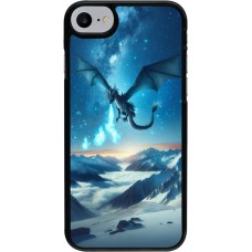 iPhone 7 / 8 / SE (2020, 2022) Case Hülle - Drache nächtliche Berg