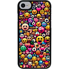 iPhone 7 / 8 / SE (2020, 2022) Case Hülle - Emoji Mix Farbe