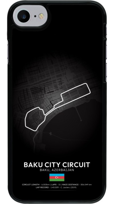 iPhone 7 / 8 / SE (2020, 2022) Case Hülle - F1 Track 2025 Azerbaijan
