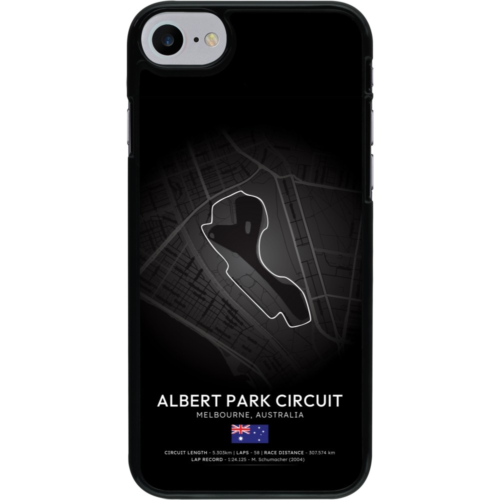 iPhone 7 / 8 / SE (2020, 2022) Case Hülle - F1 Track 2025 Melbourne