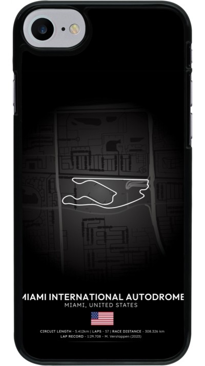 iPhone 7 / 8 / SE (2020, 2022) Case Hülle - F1 Track 2025 Miami
