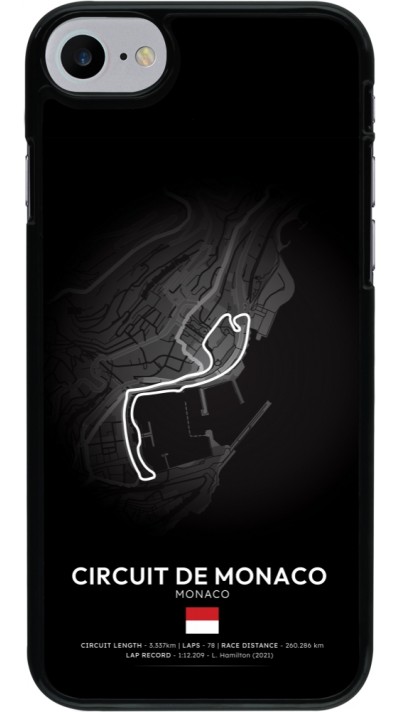 iPhone 7 / 8 / SE (2020, 2022) Case Hülle - F1 Track 2025 Monaco