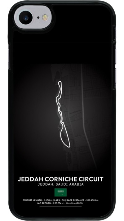 iPhone 7 / 8 / SE (2020, 2022) Case Hülle - F1 Track 2025 Saudi Arabia