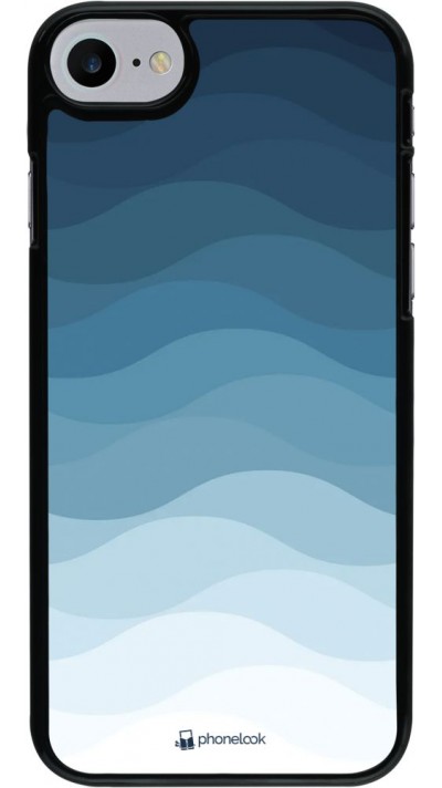 Coque iPhone 7 / 8 / SE (2020, 2022) - Flat Blue Waves