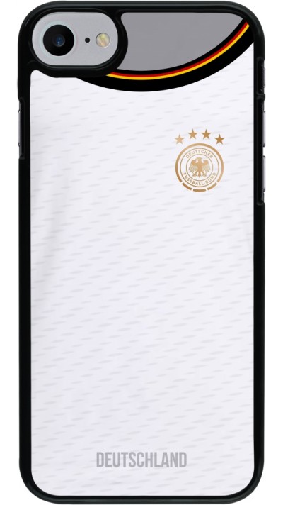 Coque iPhone 7 / 8 / SE (2020, 2022) - Maillot de football Allemagne 2022 personnalisable