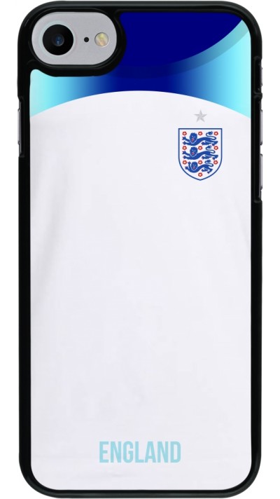 Coque iPhone 7 / 8 / SE (2020, 2022) - Maillot de football Angleterre 2022 personnalisable