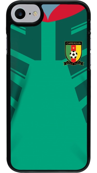 Coque iPhone 7 / 8 / SE (2020, 2022) - Maillot de football Cameroun 2022 personnalisable