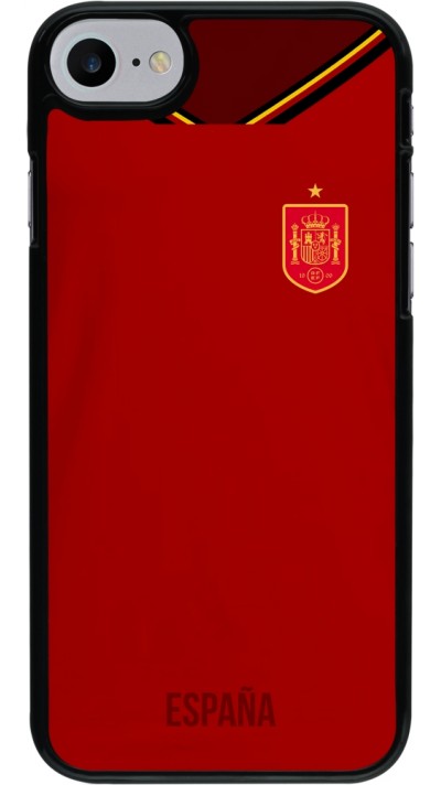 Coque iPhone 7 / 8 / SE (2020, 2022) - Maillot de football Espagne 2022 personnalisable