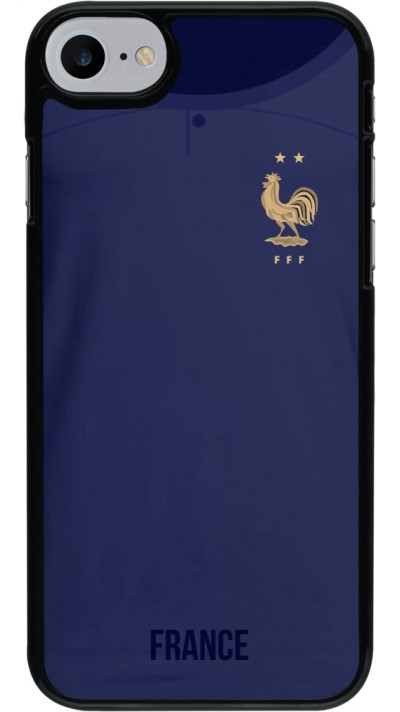 Coque iPhone 7 / 8 / SE (2020, 2022) - Maillot de football France 2022 personnalisable