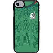Coque iPhone 7 / 8 / SE (2020, 2022) - Maillot de football Mexique 2022 personnalisable