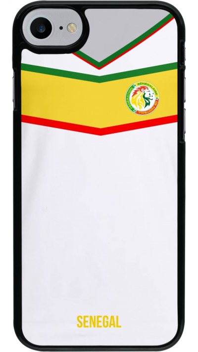 Coque iPhone 7 / 8 / SE (2020, 2022) - Maillot de football Senegal 2022 personnalisable