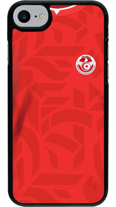 Coque iPhone 7 / 8 / SE (2020, 2022) - Maillot de football Tunisie 2022 personnalisable
